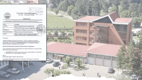 Skandal me tenderin 600 mijë € – Universiteti i Prizrenit kërkon “listë të zezë” për dy kompani!